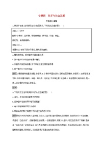 中考化学总复习优化设计专题综合突破专题四化学与社会发展专题提升演练