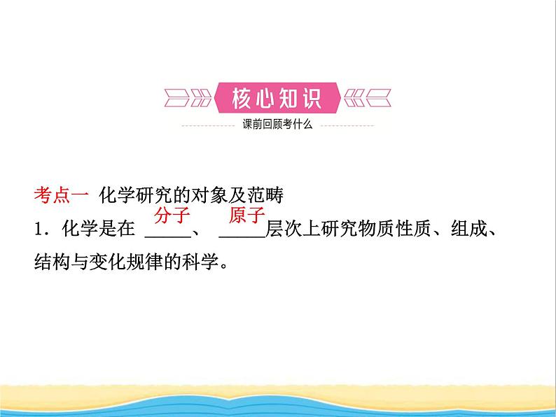 山东省临沂市中考化学复习第一单元走进化学世界一课件02