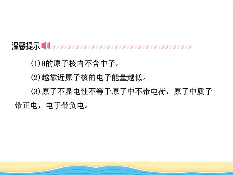 山东省临沂市中考化学复习第三单元物质构成的奥秘课件07