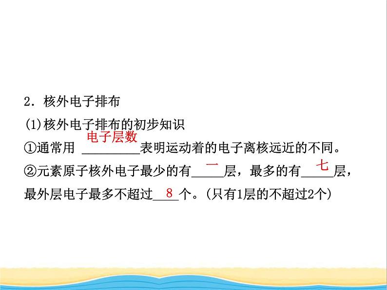 山东省临沂市中考化学复习第三单元物质构成的奥秘课件08