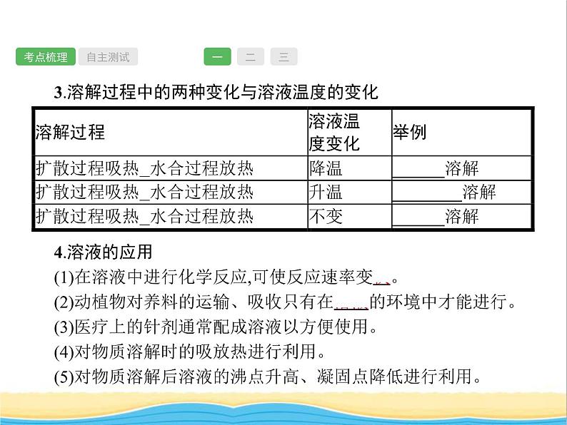 中考化学总复习优化设计专题基础知识过关第九单元溶液课件05