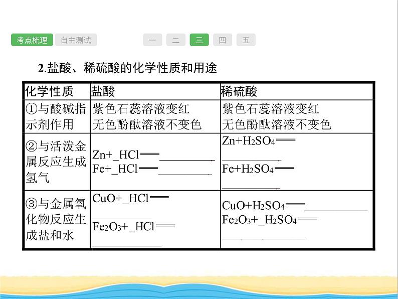 中考化学总复习优化设计专题基础知识过关第十单元酸和碱课件05