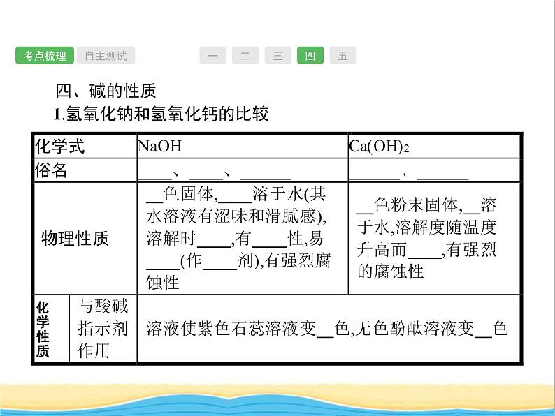 中考化学总复习优化设计专题基础知识过关第十单元酸和碱课件07