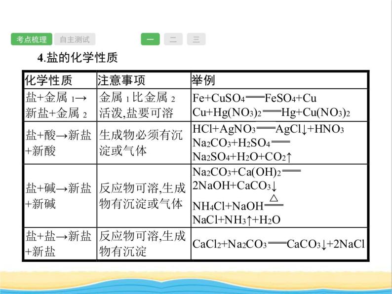 中考化学总复习优化设计专题基础知识过关第十一单元盐化肥课件05