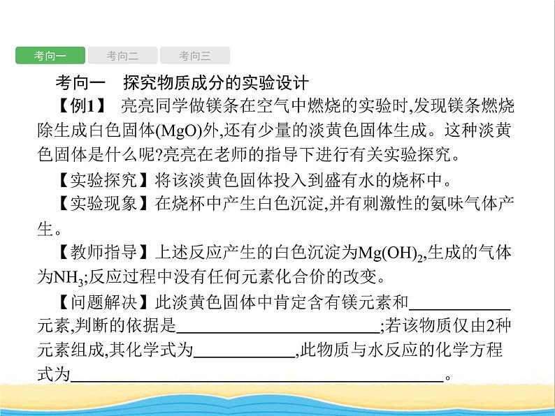 中考化学总复习优化设计专题综合突破专题六实验方案设计与评价课件第5页