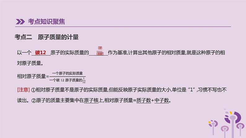 中考化学一轮复习第二单元探秘水世界第03课时原子的结构与元素课件鲁教版第5页