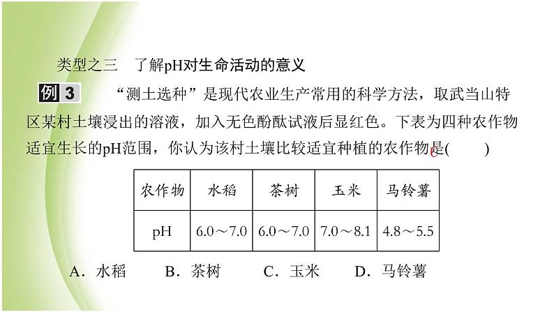 九年级化学下册第七单元常见的酸和碱第三节溶液的酸碱性课件鲁教版07