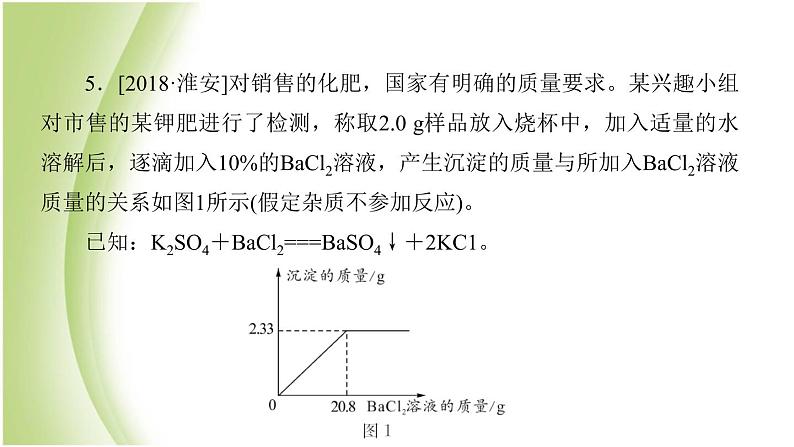 九年级化学下册专题复习五综合计算题课件鲁教版05