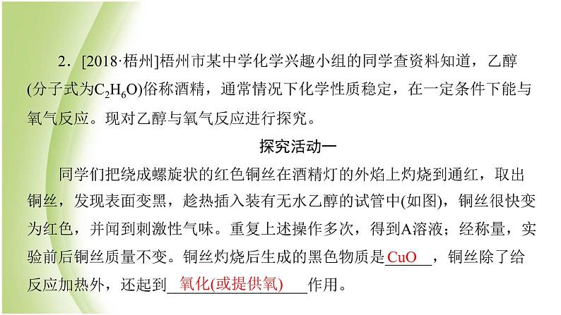 九年级化学下册专题复习四科学探究题课件鲁教版第5页