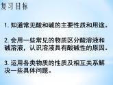 第十单元常见的酸和碱复习课件九年级化学人教版下册