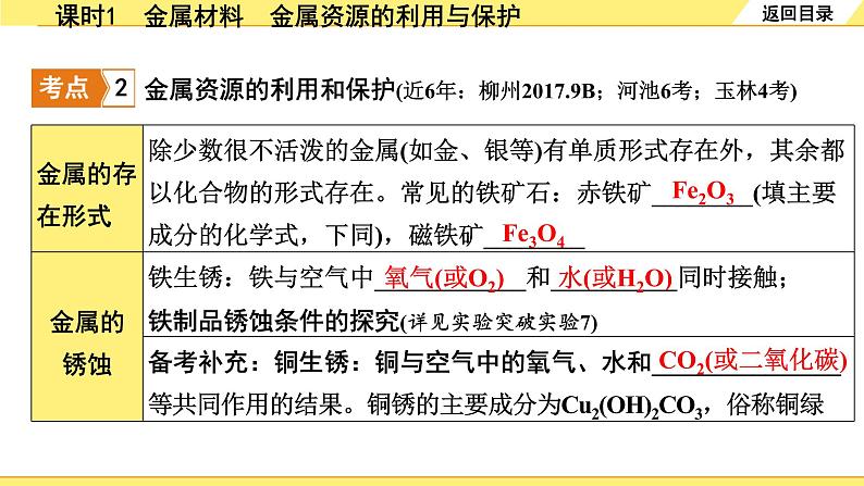 01.课时1　金属材料　金属资源的利用与保护第7页