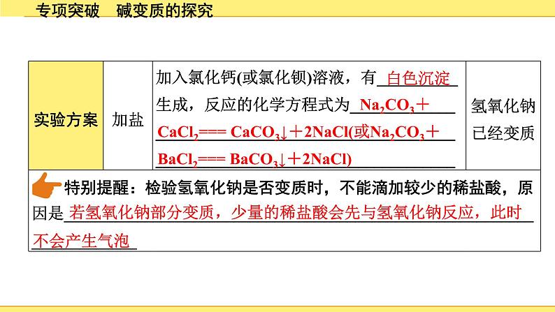 06.专项突破　碱变质的探究第4页