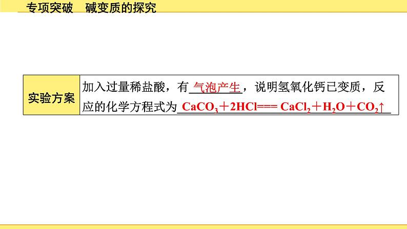 06.专项突破　碱变质的探究第8页