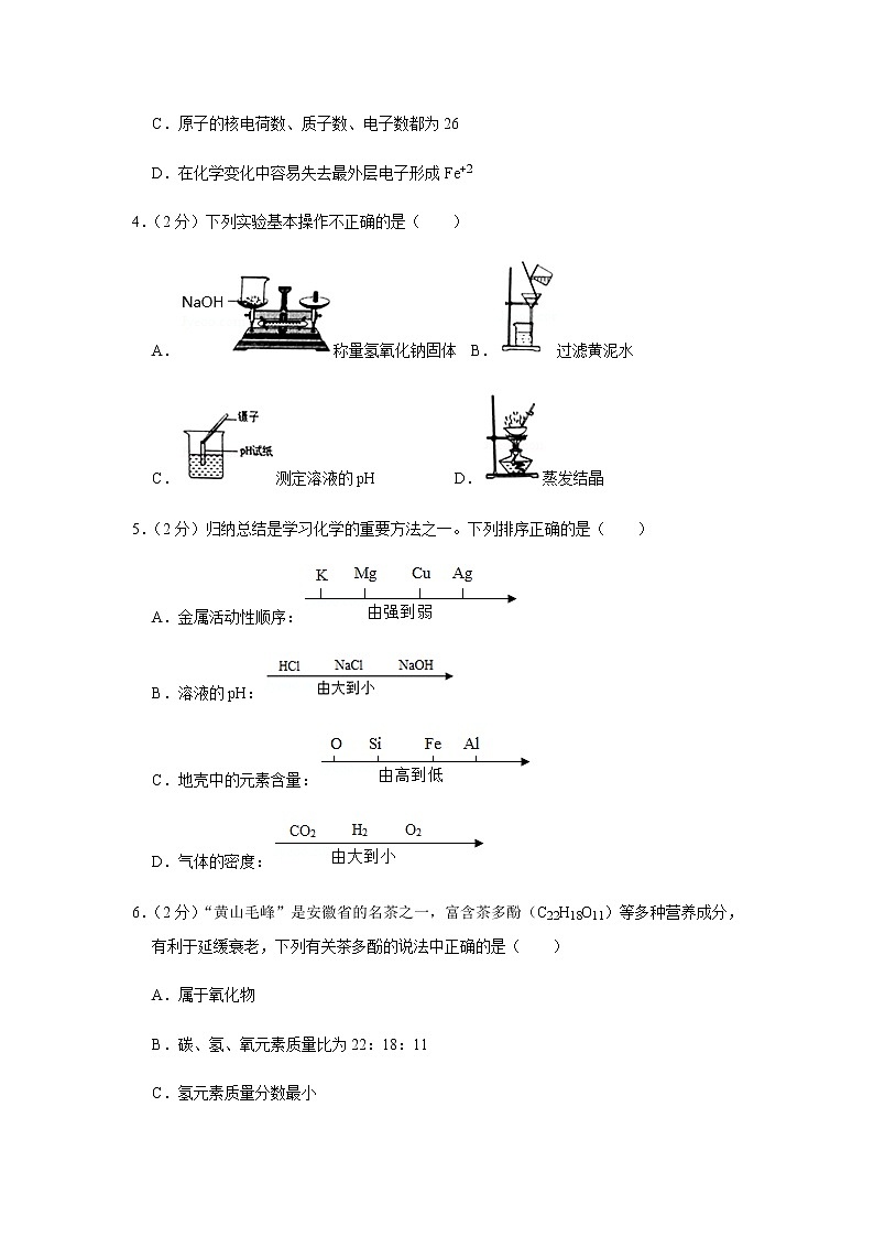 人教版初中化学九年级下册——期中化学试卷（5）【含答案解析】第2页