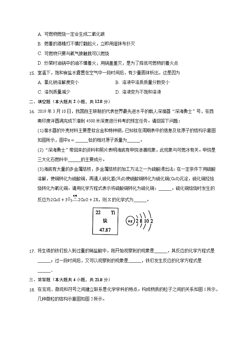 2022年春九年级下册科粤版——期中化学试卷 (1)【含答案解析】03