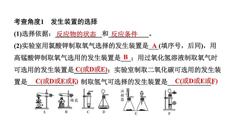 2022年陕西省中考化学一轮复习课件：.重难专项1　常见气体的制取与净化06