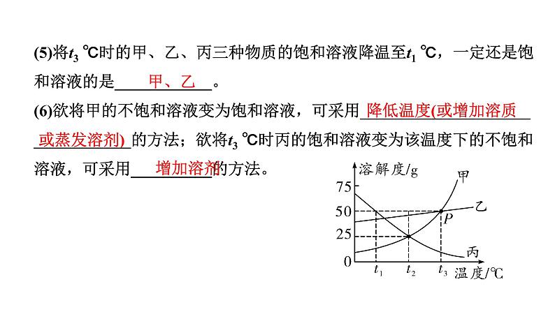 2022年陕西省中考化学一轮复习课件：重难专项2　溶解度及其应用06