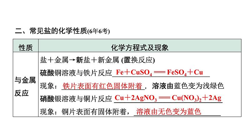 2022年陕西省中考化学一轮复习课件：主题6　盐　化肥第5页