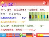 沪教版化学第3单元 溶液(复习）3课件PPT