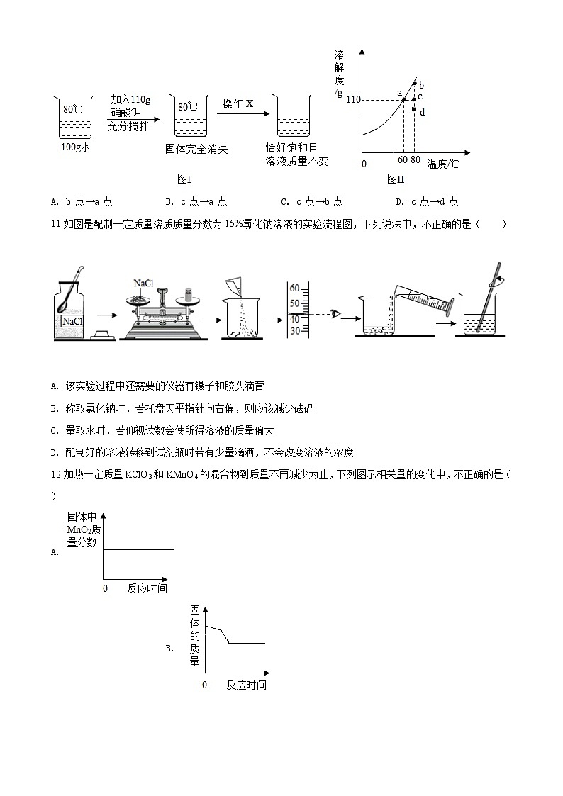精品解析：2020年河南省新乡市新乡县中考化学二模试题（原卷版）第3页