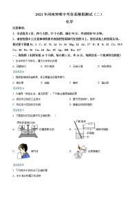 2021年河南省新乡市卫辉市中考二模化学试题及答案