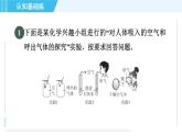 人教版九年级上册化学 第1单元 1.2.2 对人体吸入的空气和呼出气体的探究 习题课件