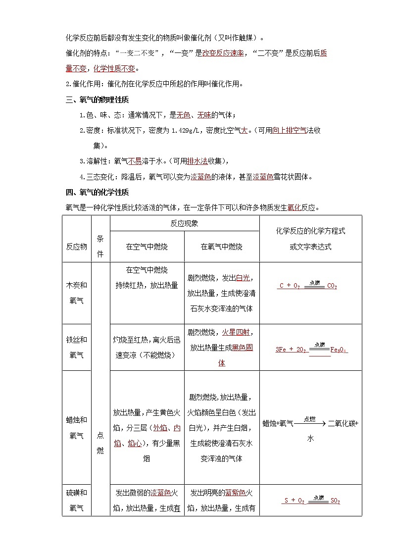 考点10氧气(解析版)练习题学案第2页