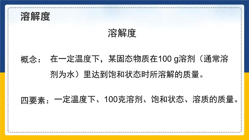 9.2.2 溶解度 同步课件第4页