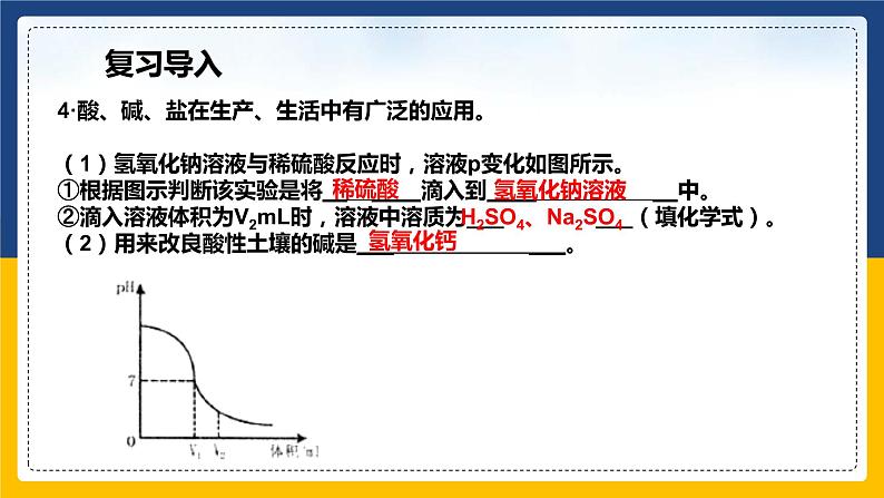 10.2.2 酸和碱的中和反应 同步课件第5页