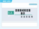 魯教版九年級上冊化學(xué) 第3單元 3.2.2 溶液的配制 習(xí)題課件
