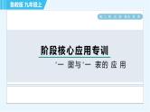 鲁教版九年级上册化学 第2单元 阶段核心应用专训  “一图”与“一表”的应用 习题课件