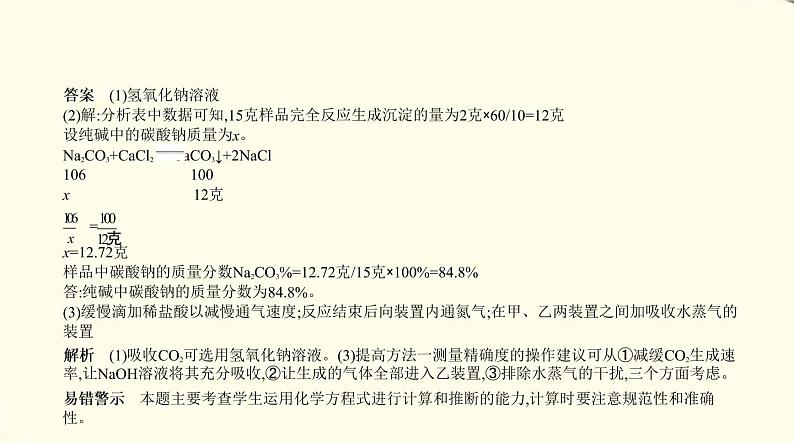 中考化学总复习 第六部分 热点题型 专题教学PPT课件（福建专用）04