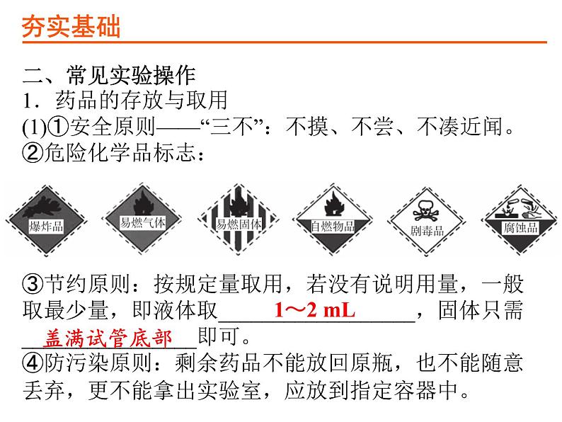 20考点20基本实验操作PPT课件第5页