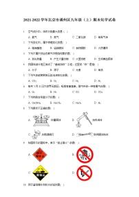 2021-2022学年北京市通州区九年级（上）期末化学试卷（含答案解析）