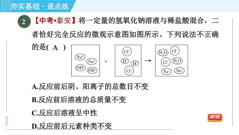 鲁教五四版九年级全一册化学 第2单元 习题课件04