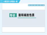 魯教五四版九年級全一冊化學(xué) 第2單元 專訓(xùn) 酸和堿的性質(zhì) 習(xí)題課件