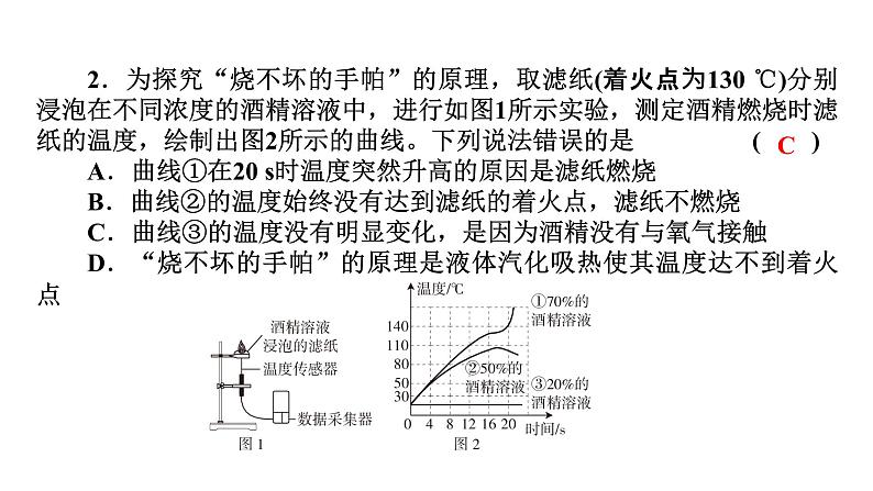 2022届中考化学综合复习  第2部分 专题8 创新实验课件PPT第3页