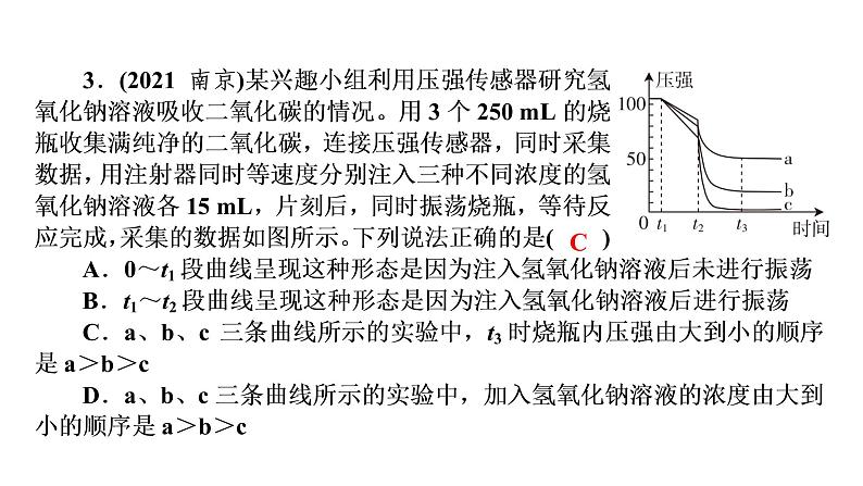 2022届中考化学综合复习  第2部分 专题8 创新实验课件PPT第4页