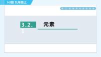 初中化学沪教版九年级上册第2节 组成物质的化学元素习题ppt课件