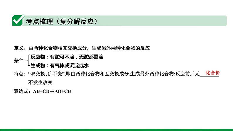 2022版中考化学大一轮培优训练及课件专题七 盐 化肥课件第7页