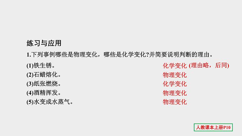 2022中考一轮单元复习  01.第一单元 走进化学世界课件PPT第8页