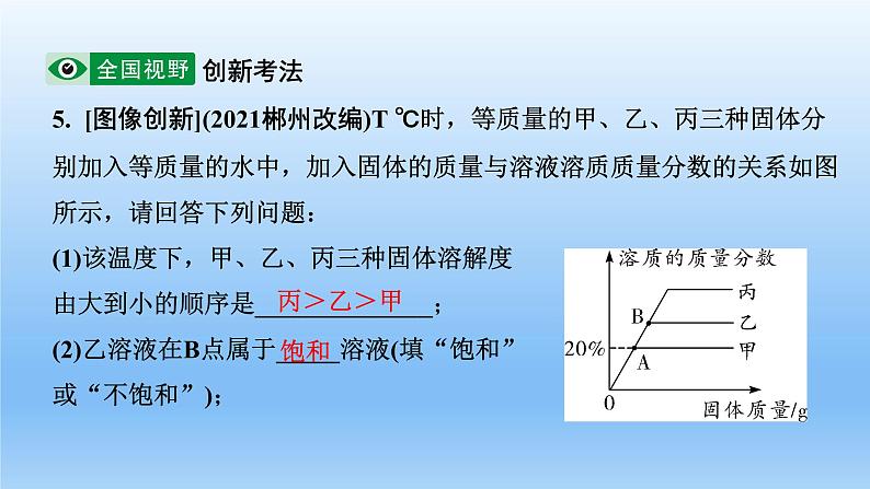 2022中考一轮单元复习  09.第九单元  溶液课件PPT第7页