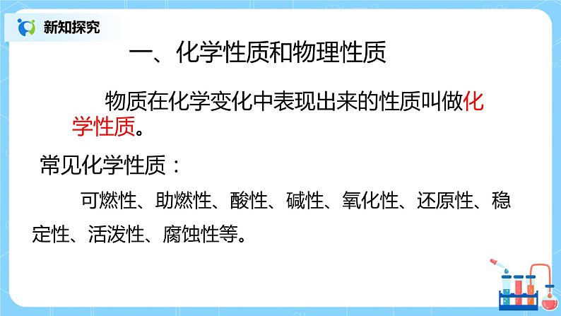 人教版化学初三年级上册课题1《物质的变化和性质》第2课时课件第5页