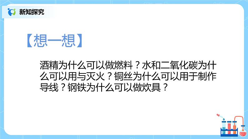 人教版化学初三年级上册课题1《物质的变化和性质》第2课时课件第7页