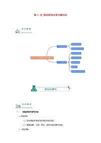 （通用版）中考化学一轮复习精讲精练第11讲《粗盐提纯及复分解反应》（含解析）