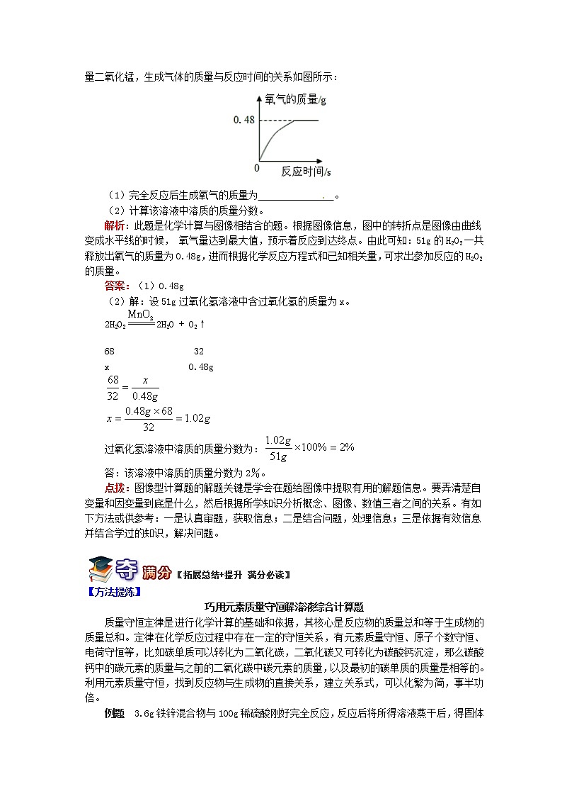 (通用版)中考化学二轮重难点易错点复习讲与练《溶液综合题型分类解析》(含详解)第3页