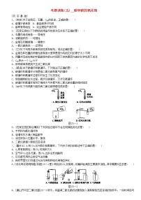 (通用版)中考化学复习练习考题训练05《碳和碳的氧化物》(含答案)