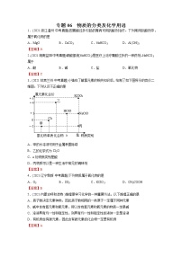 专题06 物质的分类及化学用语-2021年中考化学真题分项汇编（第04期）