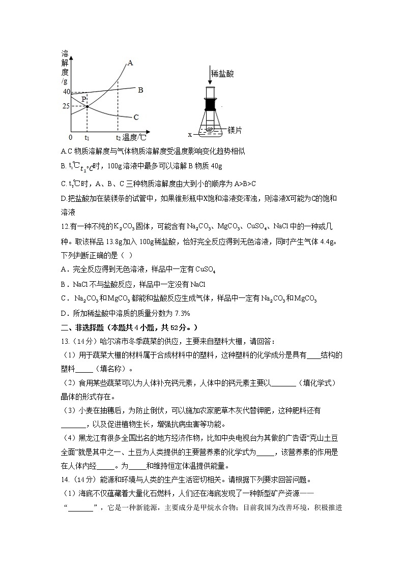 2022届中考化学模拟达标检测卷（含答案） (5)第3页