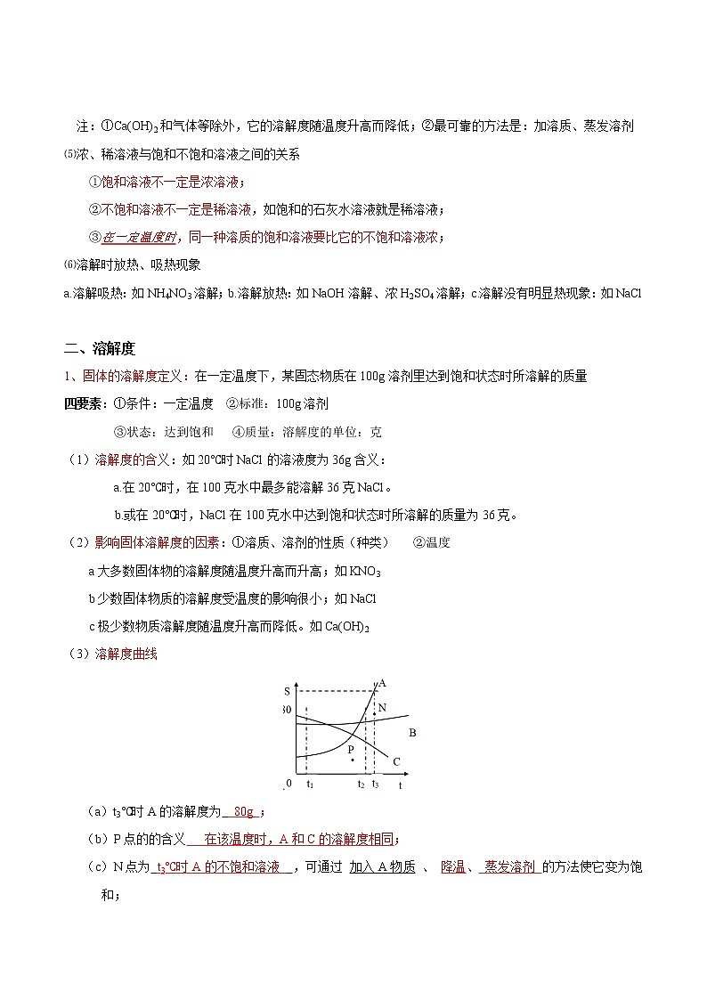 第九单元 溶液(解析版）第2页